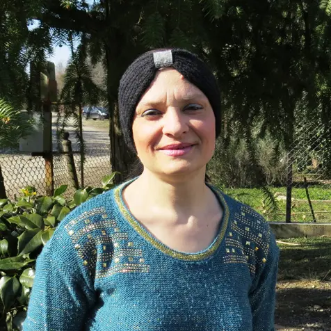 Jilda Gegechkori  Haselnussproduzentin, Georgien