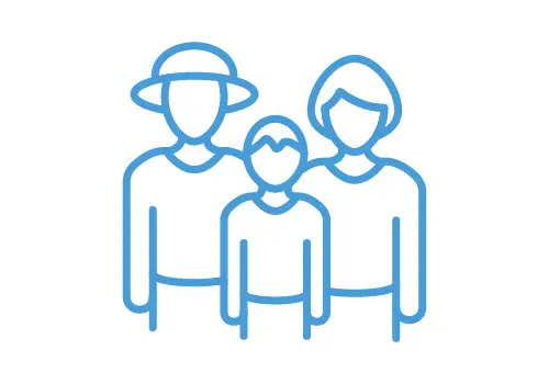 Icon Kleinbauernfamilien Icon Kleinbauernfamilien