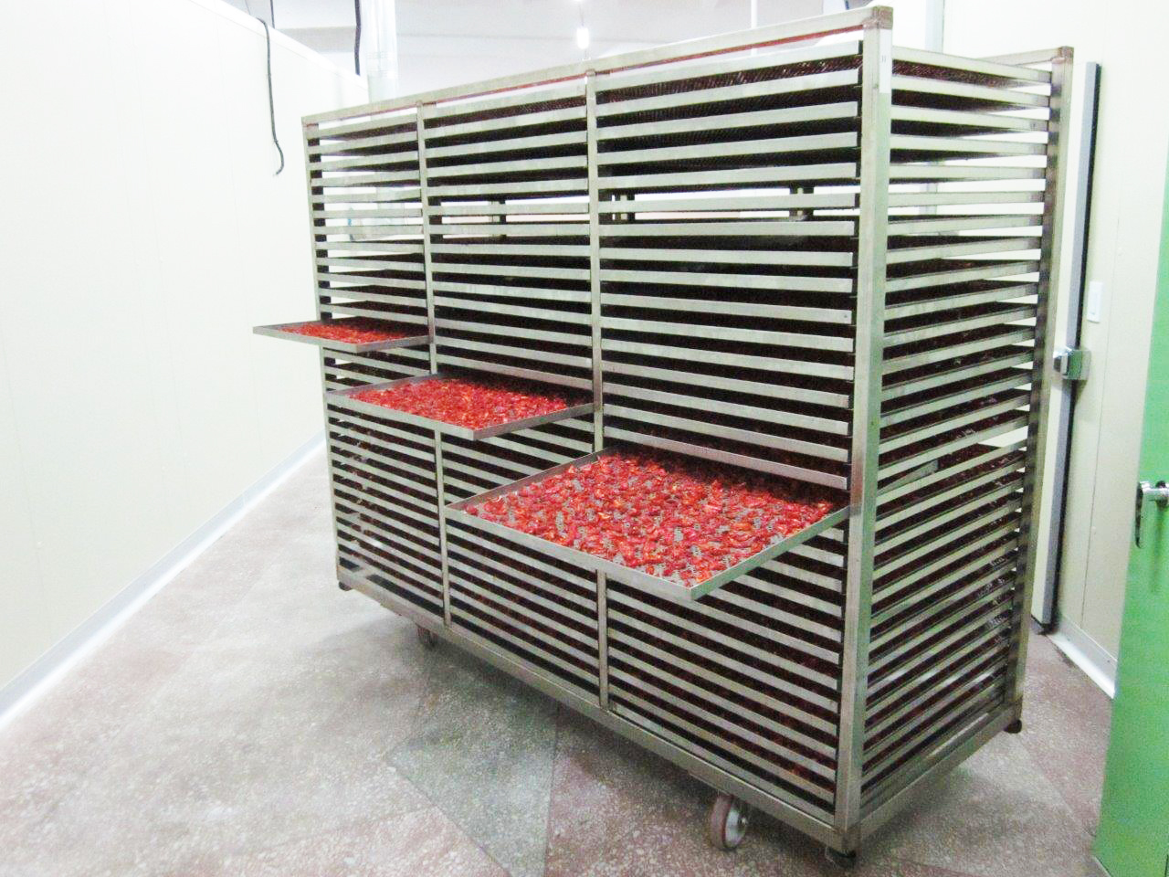 Erdbeeren vor der Trocknen