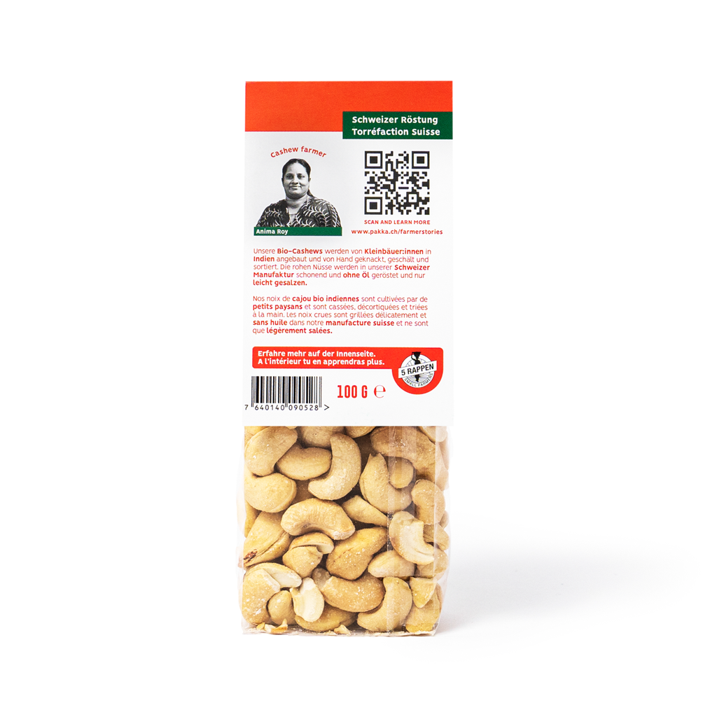 Cashew Meersalz, Bio & fair, 100g