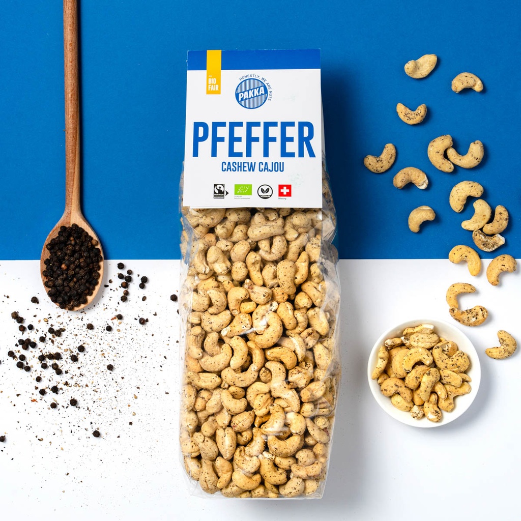 Cashew Malabar Pfeffer, Bio & fair, 1kg