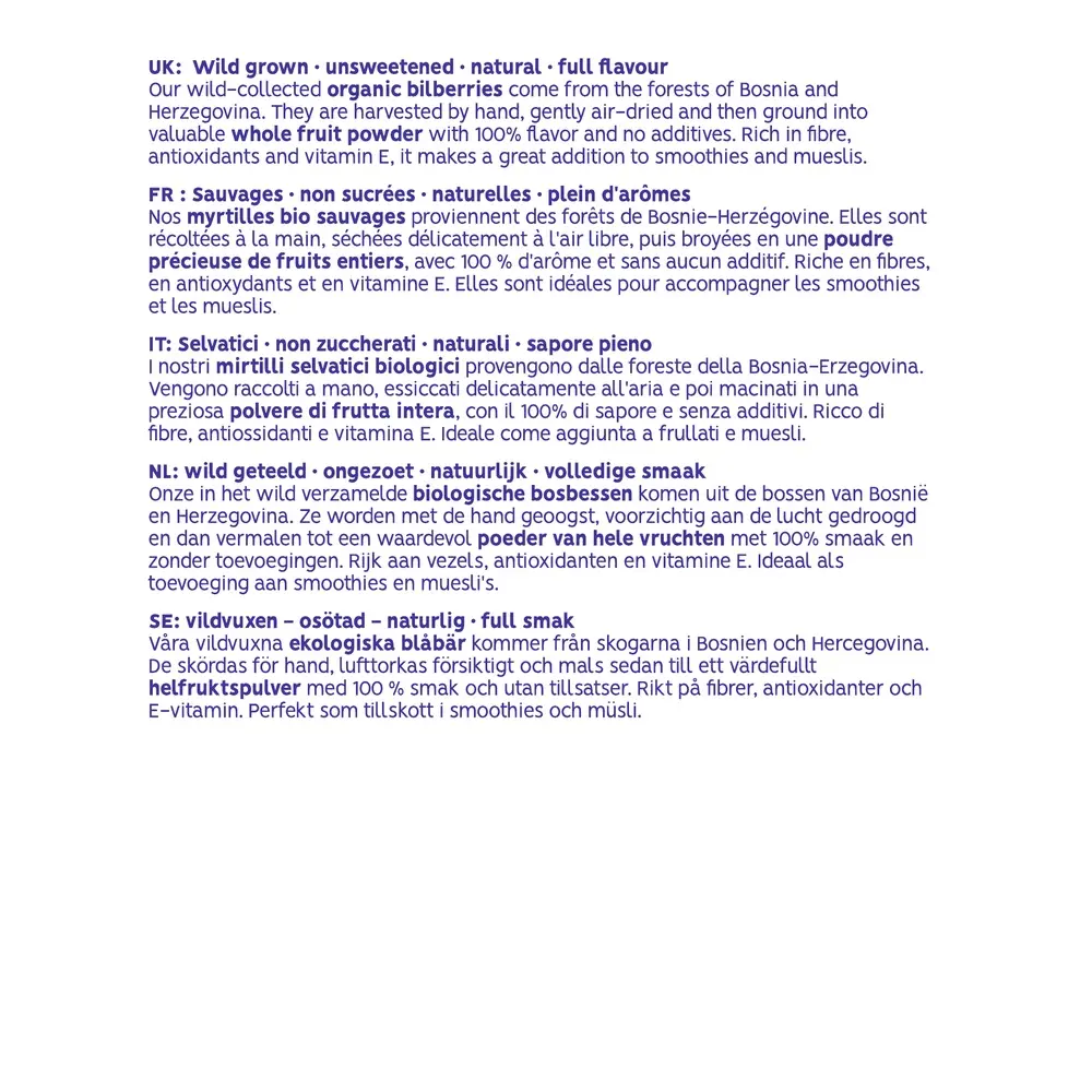 250409 Heidelbeerpulver Bosnien-Herzegowina Serena 750g_Sprachen.webp