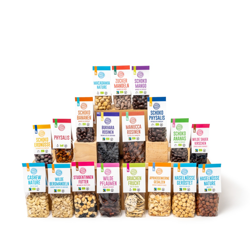 Bio Fairtrade Aprikosenkerne, geröstet und gesalzen, 150g