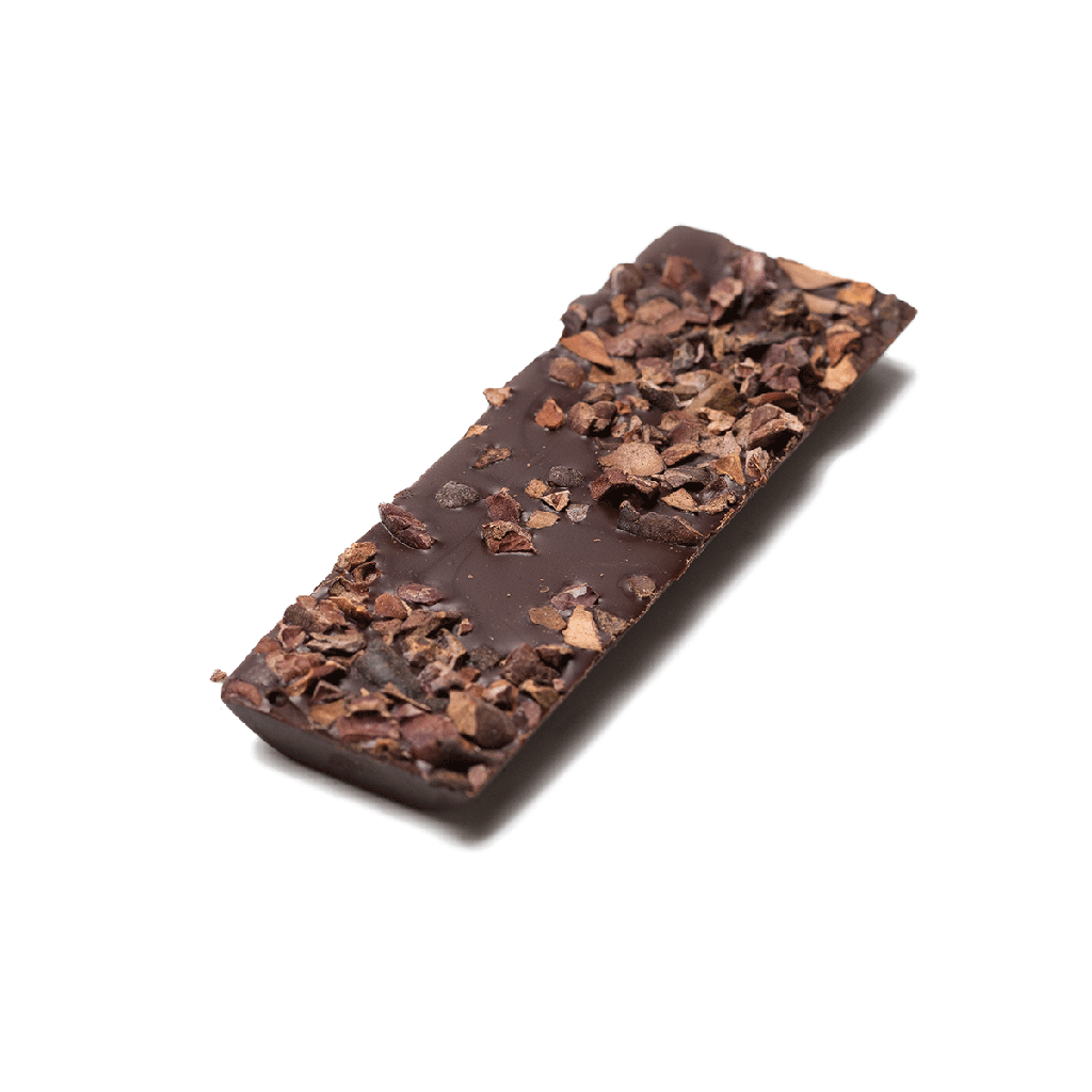 Dunkle Bio Schokolade 70% mit Kakaonibs, 25 x 13g