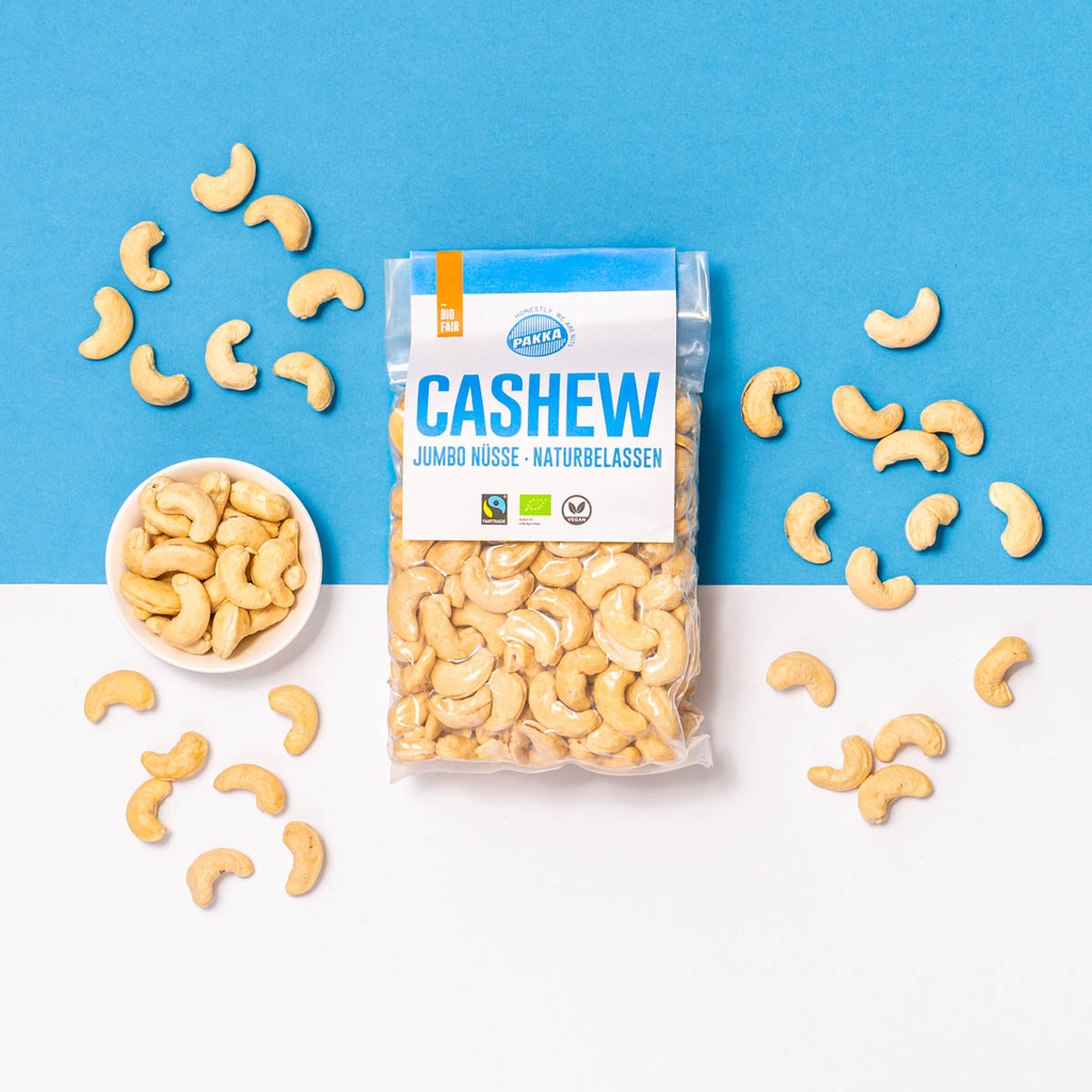 Cashew Nature, Bio und Fairtrade, 450g