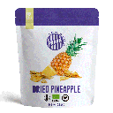 Dried pineapple, organic, 100g