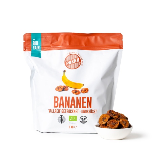 [200710] Organic bananas, dried, unsulphured, 1kg