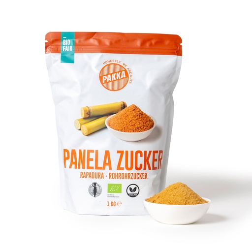 [509003] Panela cane sugar, organic, unrefined, 1kg
