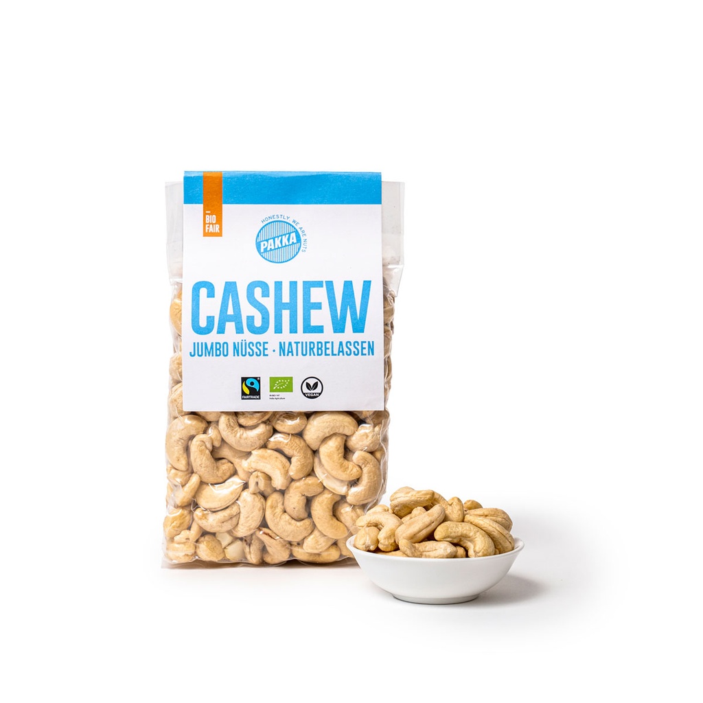 Cashew Nature, Bio und Fairtrade, 450g