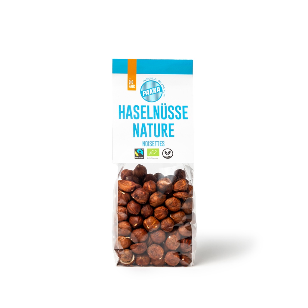 Haselnüsse nature, Bio & fair, 150g