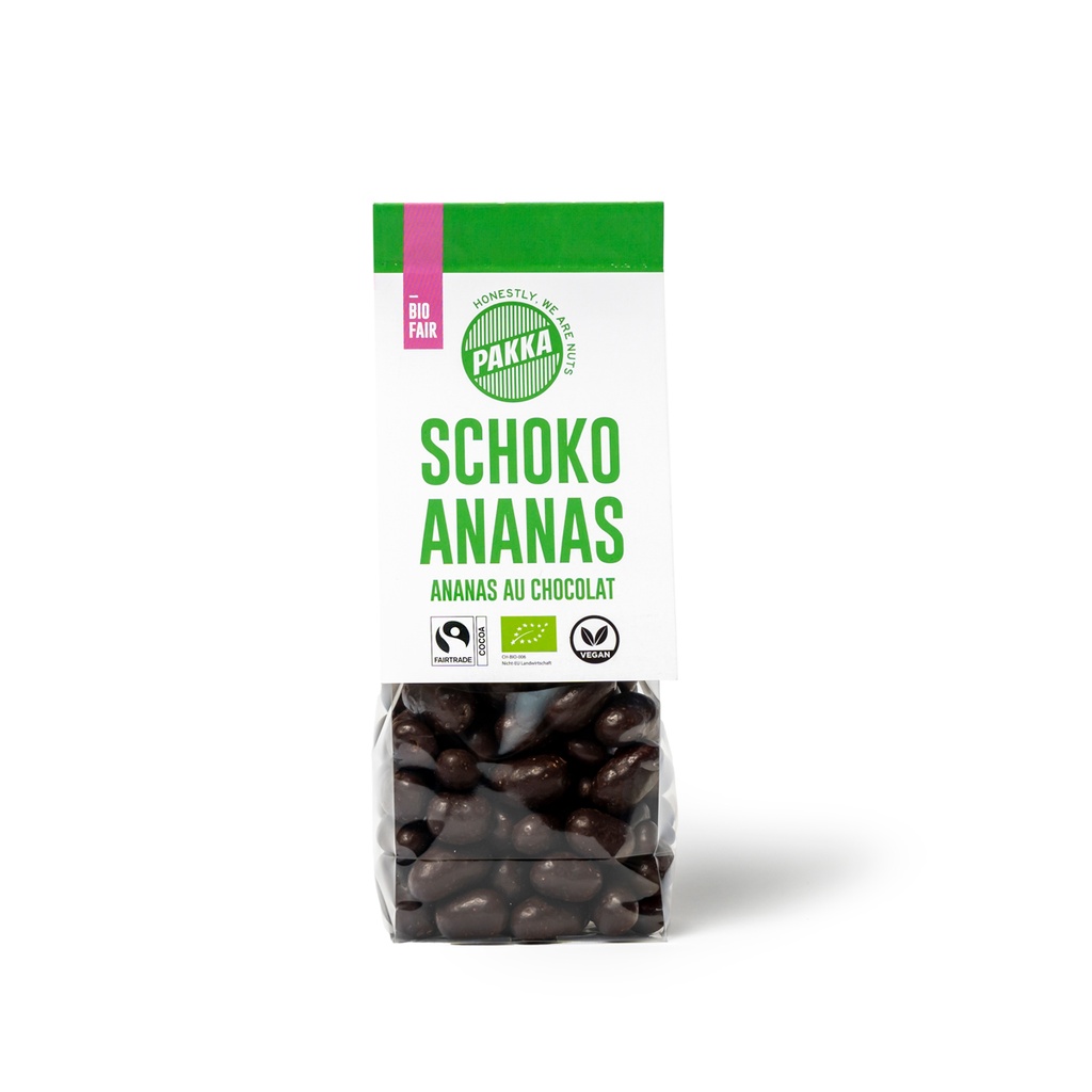 Schoko Ananas, Bio & fair, 100g