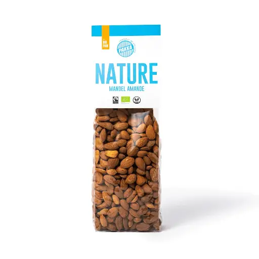 [102405] Amandes naturelles, bio, Fairtrade, 450g