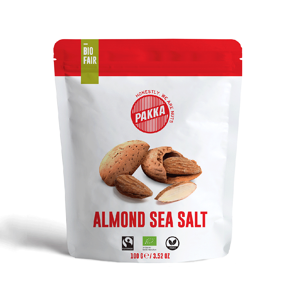 Almonds Sea Salt, Org & fair, 100g