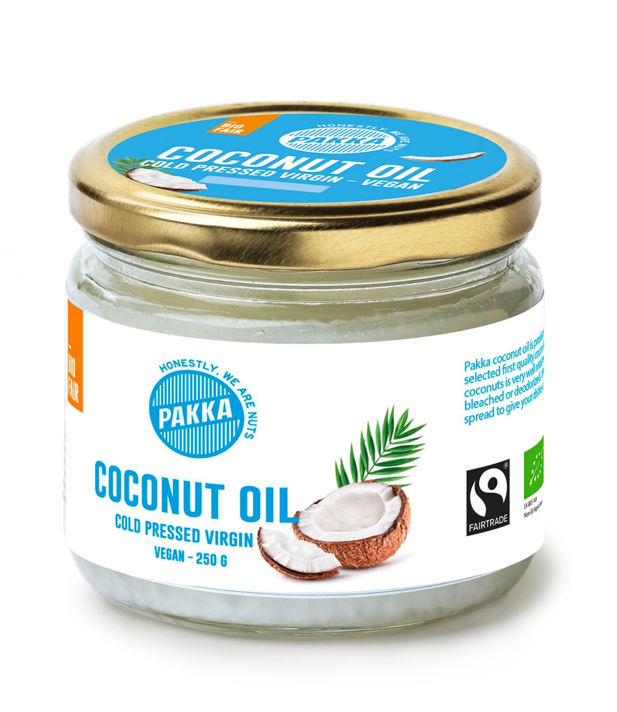 Coconut Oil, Org & Fair, 250ml