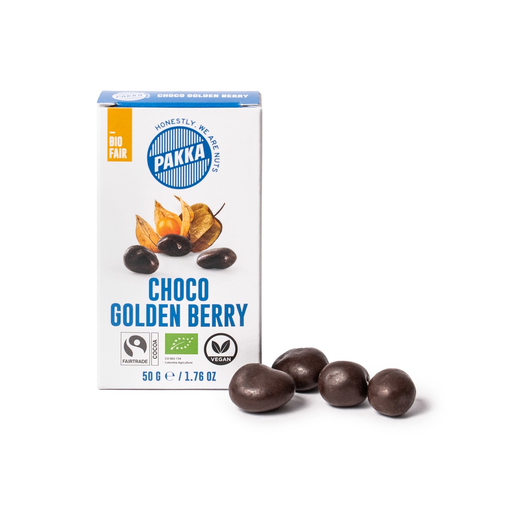 Choco Golden Berries, organic, 50g