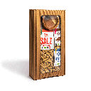 Gift box big «spice nuts with aperitif bowl, 1x450g & 2x100g»