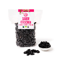 [202010] Wild picked sour cherries sun-dried, organic, Fairtrade, 1kg
