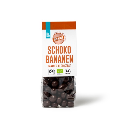 [502217] Bananes au chocolat, Bio & fair, 100g
