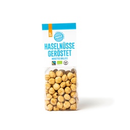 [106014] Noisettes bio Fairtrade, grillées et naturelles, 150g