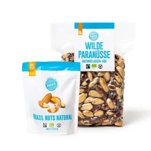 Brazilnuts natural, unroasted, ORG, Fairtrade