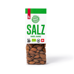 [101511] Almonds Sea Salt, Organic and Fairtrade, 100g