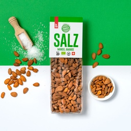 [101505] Almonds Sea Salt, Organic and Fairtrade,  450g