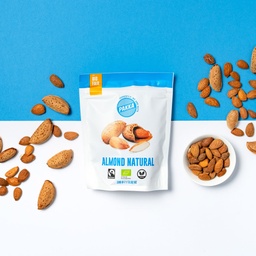 [103411] Mandeln nature, ungeröstet, Bio und Fairtrade, 100g