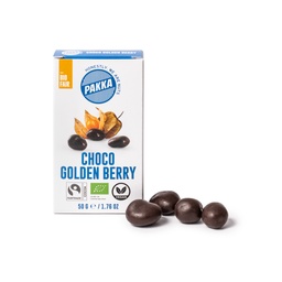 [502013] Choco Golden Berries, organic, 50g