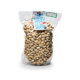 [105203] Cashew natural, Org & fair, 1kg, Processed and packaged directly at origin - 100% value added in India.