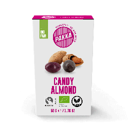 [500813] Chocolate almonds, organic, 50g