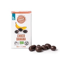 [502213] Bananes au chocolat, bio, 50g