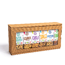 [101051] Gift box big «spice nuts, 6x100g»