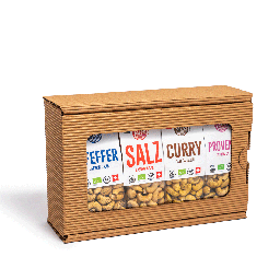 [101053] Gift box small «spice nuts, 4x100g»